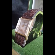 LeCoultre - Art-Déco - Square - Or - Méca