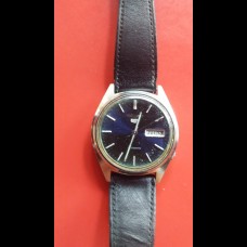 Seiko 5 - Bracelet Cuir - Day & Date